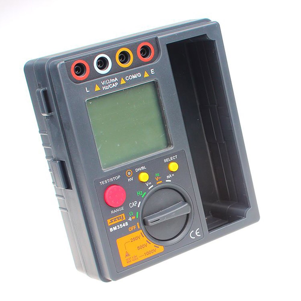 Weerstand Meter 2 In 1 BM3548 Digitale Isolatieweerstand Test Meter Digitale Multimeter Megger Test Meter