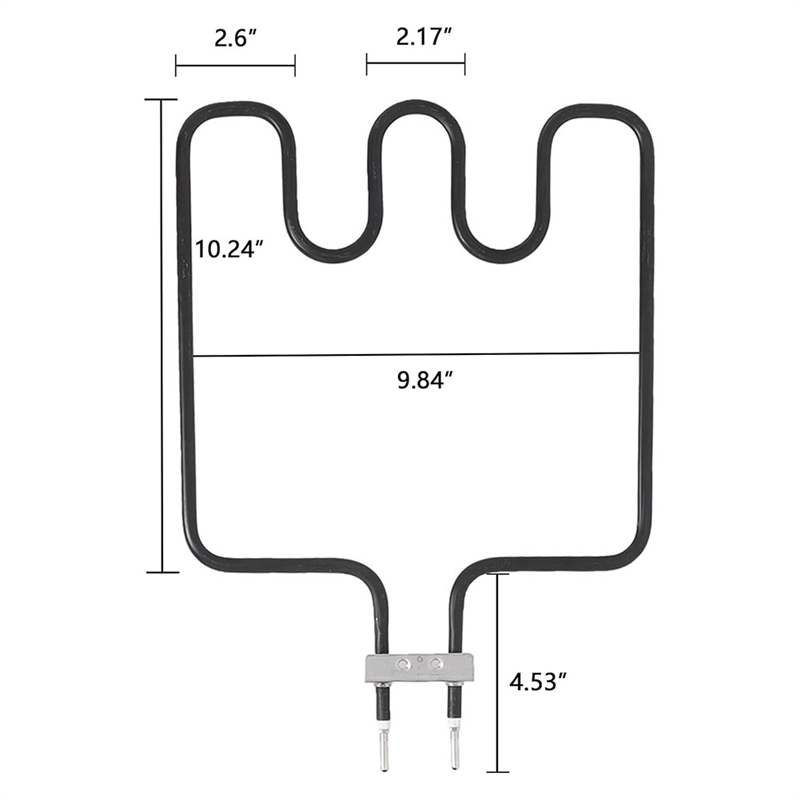T97C-1500 Watt verwarmingsset met verstelbare thermostaatsnoercontroller voor Master Built Smokers US Plug