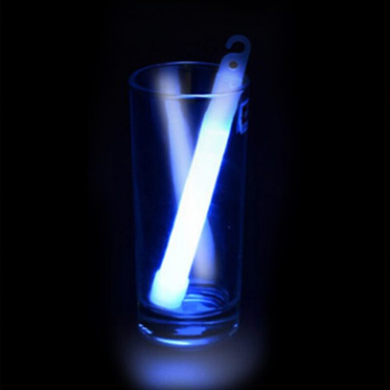 5 unids/lote 6 pulgadas Multicolor Glow Stick luz química Camping emergencia decoración clubes suministros fluorescente: WT