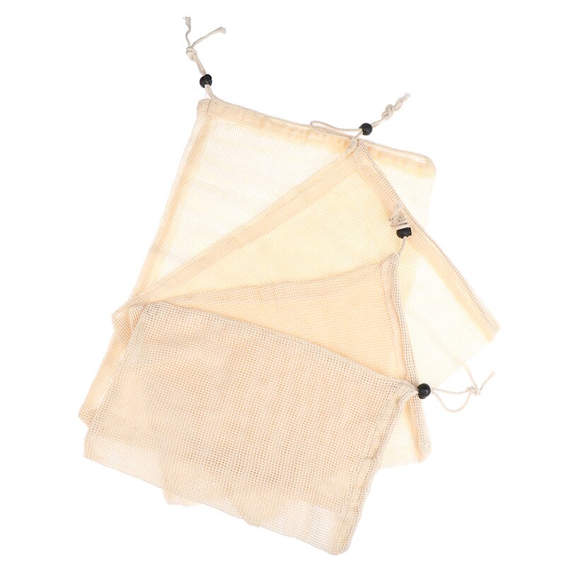 Cotton Mesh Vegetable Produce Bag Vegetable Storage Plant Fibre Pastoral Plant Fiber