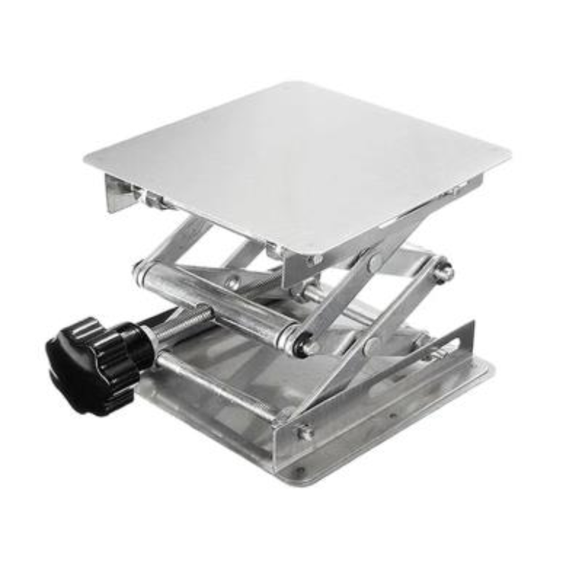 Home Stainless Steel Router Lift Table Woodworking Engraving Lab Lifting Stand Rack Lift Platform for Cutting Wood Workbench