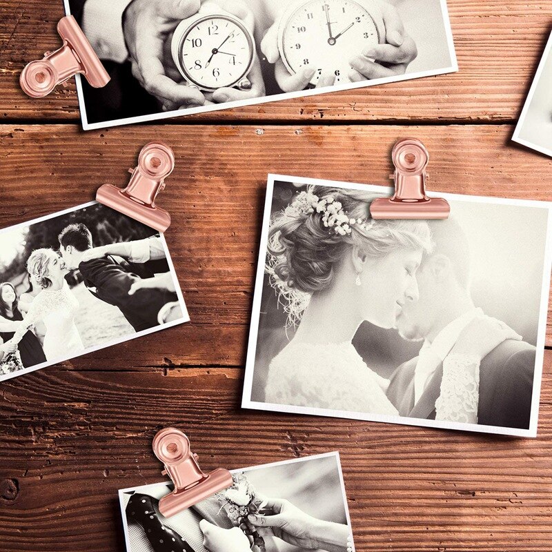 40 Pcs Push Pins Clips Met Duim Kopspijkers Set Voor School Kunstwerken Projecten Op Kurk Boord Foto 'S Op Bulletin (rose Goud)