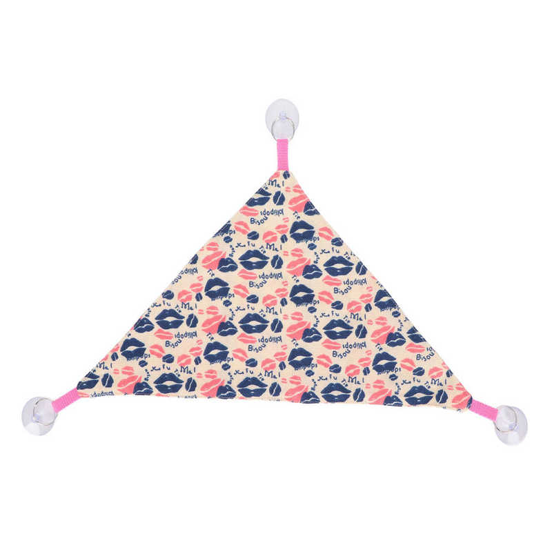Reptile Hammock Triangular Breathable Soft Hanging Lizard Hammock for Large Small Bearded Dragons Geckos Lizards: Lip size S