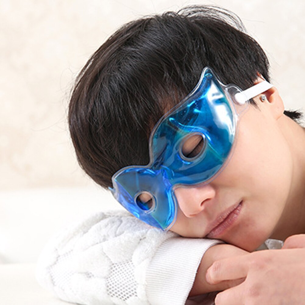 Dark Circles Removal Eye Fatigue Relife Eye Gel Ice Goggles Sleep Eye-shade Refreshing Cold Massage Blinder Eyepatch