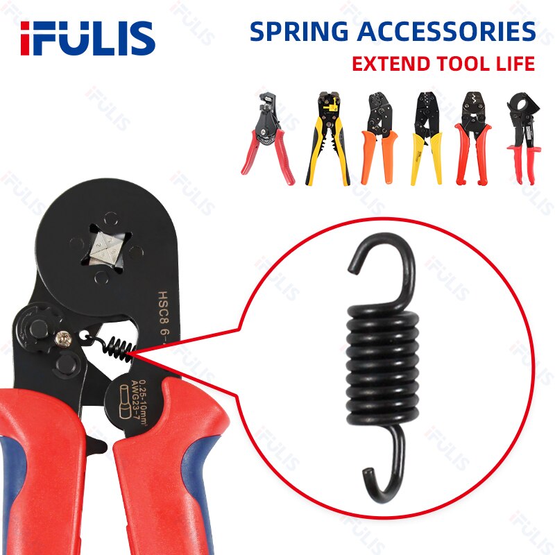 Crimping Tool Spring SN-48B 7.5Inch Pliers Sccessories HSC8 6-4 HS-D1 D2 HS-700B Repair Stripping Tool Cutting