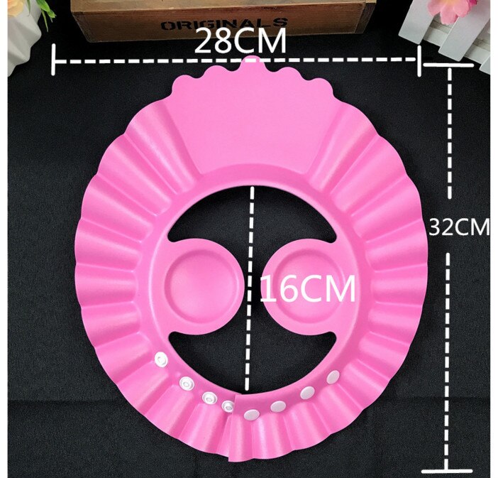 Capote de sécurité bébé casquette réglable bain shampooing bouchon oreille protecteur enfant bonnet de douche bébé bain épaissi bouchon de protection