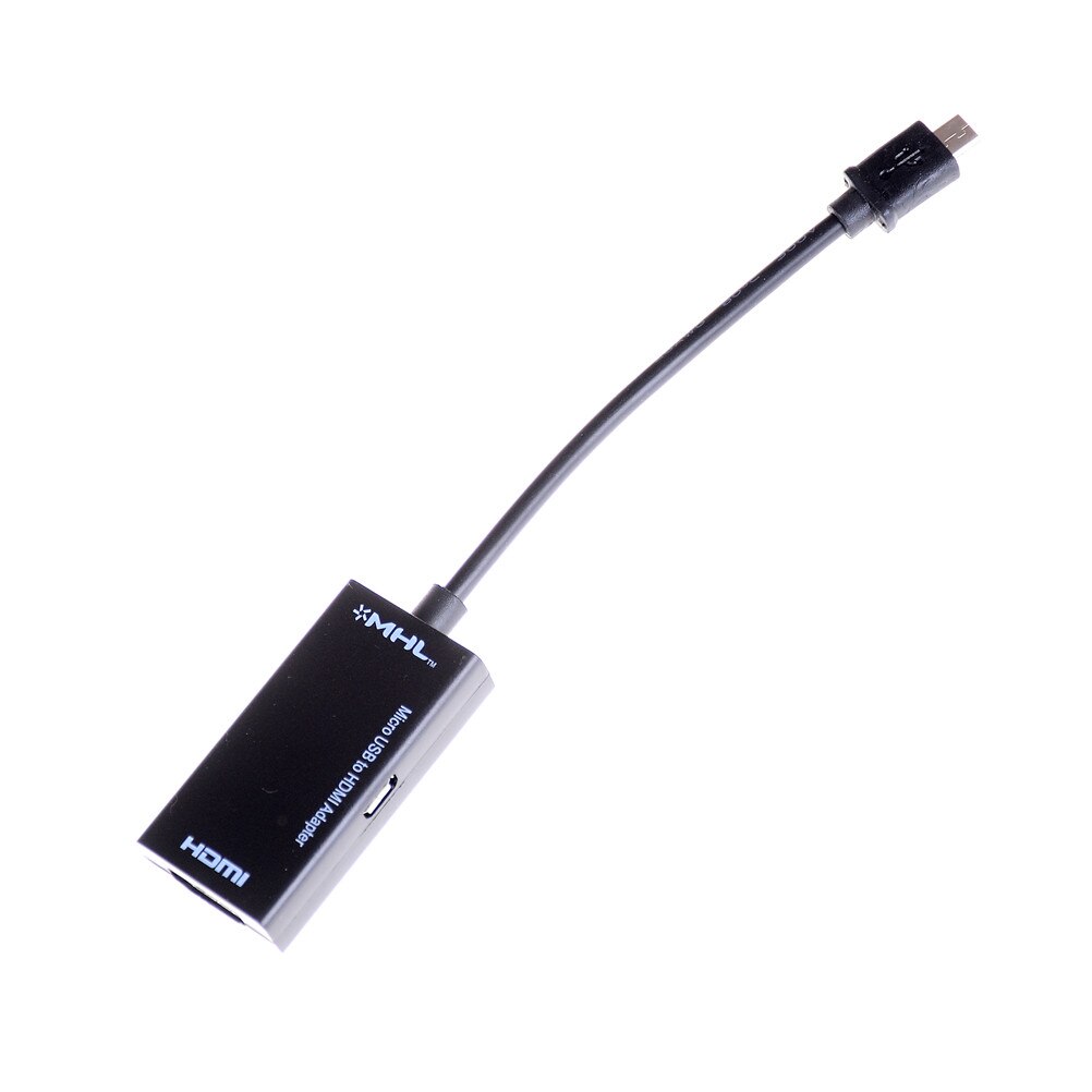 Mikro usb til hdmi hd adapter kabel han til hun 1080p hd hdmi lyd videokabel mhl konverter til tv pc bærbar