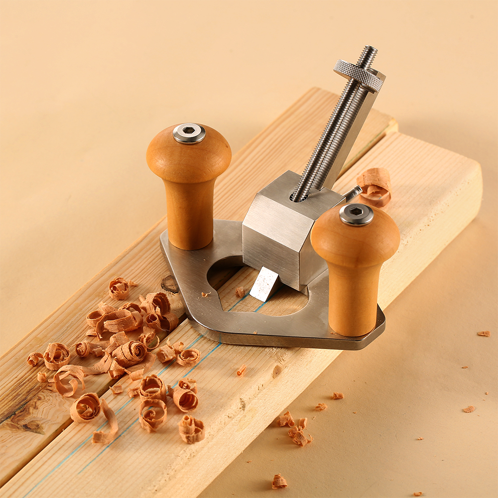 Router Vliegtuig Professionele Houtbewerking Handgereedschap Verstelbaar Trimmen Mes Afschuinen Slottinge Timmerman Hand Hout Schaafmachine Gereedschap