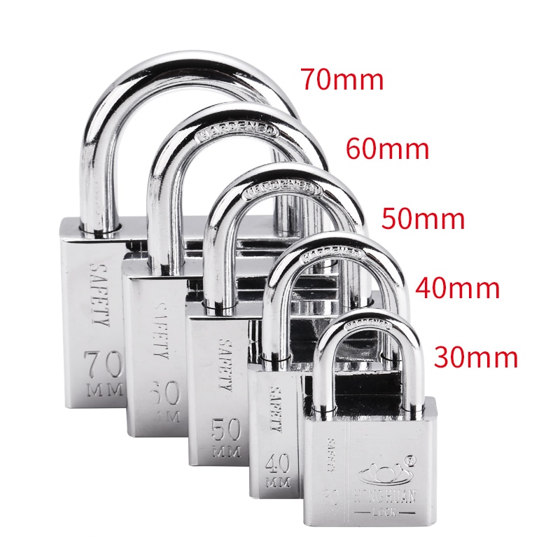 Stainless Steel Same Key Open All Lock Waterproof Rust-Proof Tamper-Proof Lock Door Padlock Home Small Dormitory Beam Lock