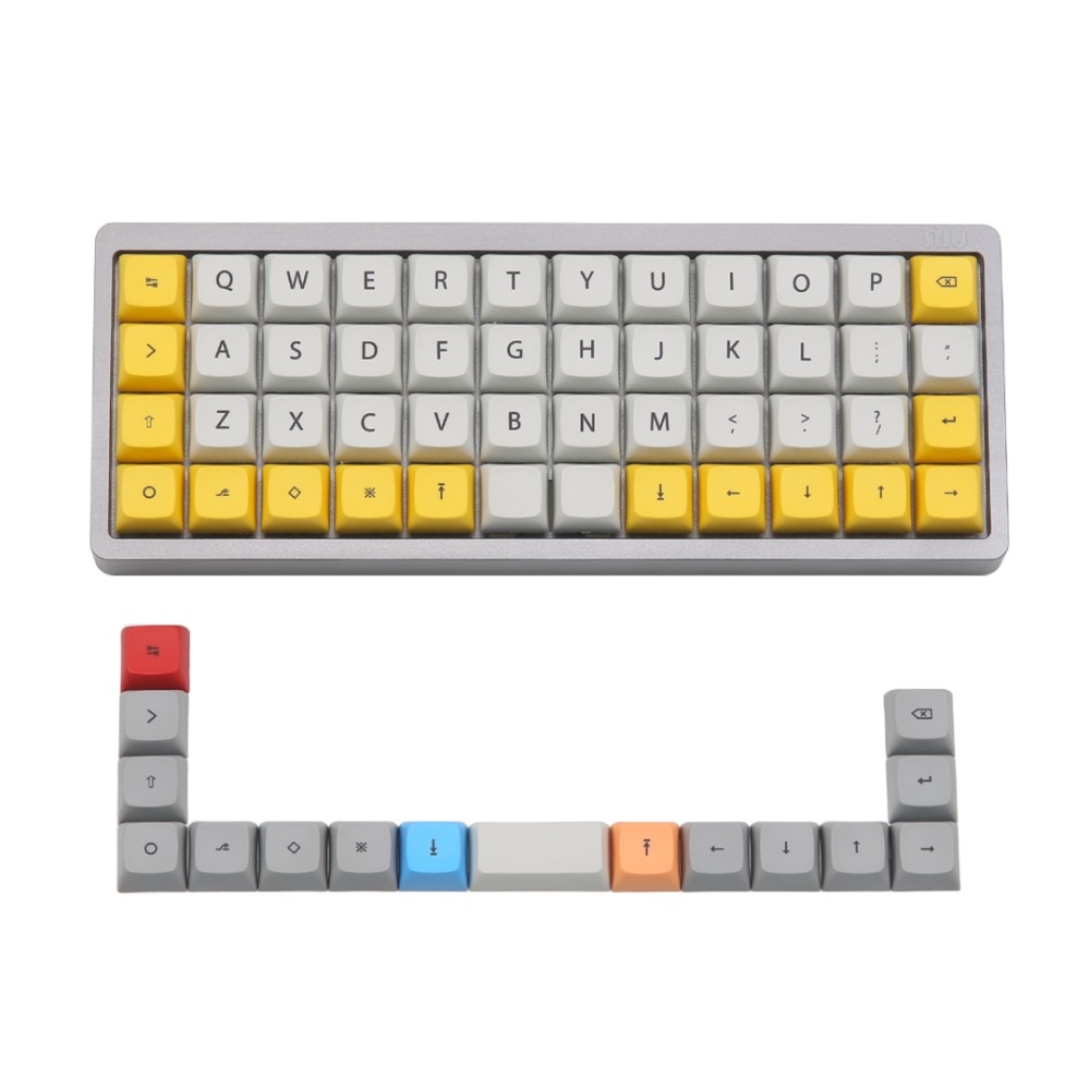 XDA 40V2 dye sub keycaps set for kbdfans niu 40 mechanical