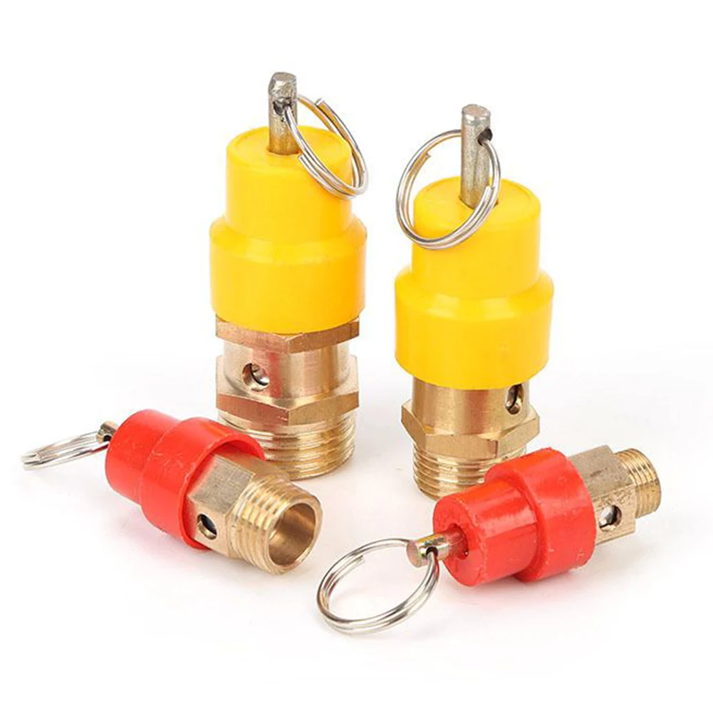 1pc Luft kompressor Sicherheits überdruck ventil g1/8 g1/4 g3/8 g1/2 für Luft kompressor Sicherheits blas ventil Druck begrenzung regler