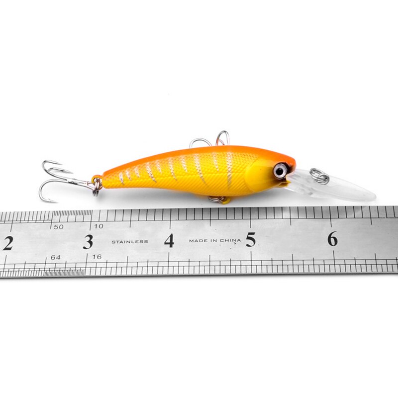 Conjunto de Señuelos de Pesca, cebo duro de pesca, Mini pececillo que flota, cebo oscilante, Crankbait Crazy Wobblers, Señuelos de Pesca biónicos artificiales