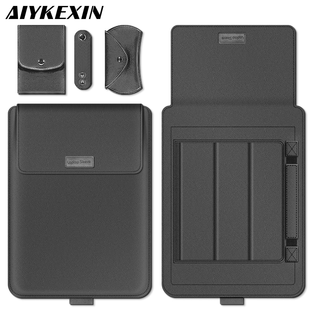 AIYKEXIN, funda suave Universal de piel sintética para Macbook Air Pro, Retina de 11, 12, 13 y 15 pulgadas, funda para portátil para Macbook 13,3