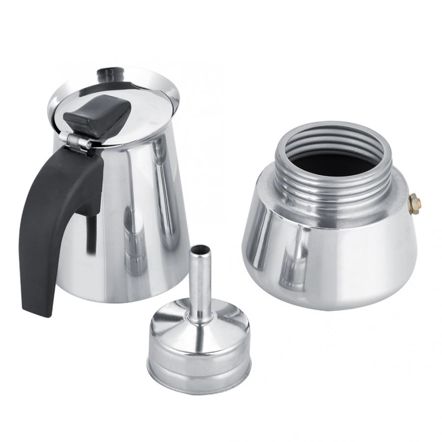 Water Boiler Portable Stainless Steel Coffee Pot Moka Espresso Maker Mocha Pot Bouilloire Electrique Chaleira