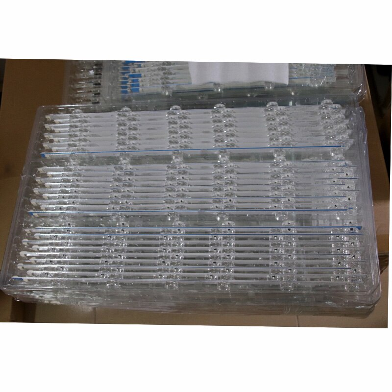 Tira de luces LED de retroiluminación, accesorio para televisor LG de 47 pulgadas, 47LB582V 47LB5820 47LB582B 47LB582U 47LB582U-ZJ, 8 unids/set/juego