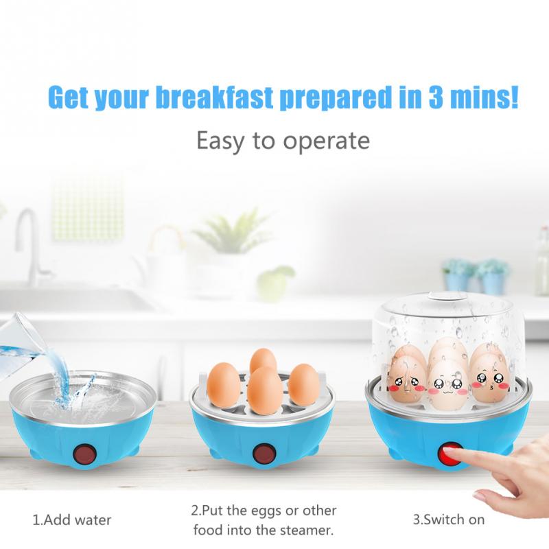 Multi Functie Rapid Elektrische Eierkoker 21 Eieren Capaciteit Snelle Eierkoker Stoomboot Automatische Uitschakeling Ei Steamer Keuken Gereedschap