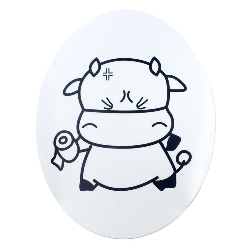 Sweet Cow Toilet Seat Cover Decal Sticker: Default Title