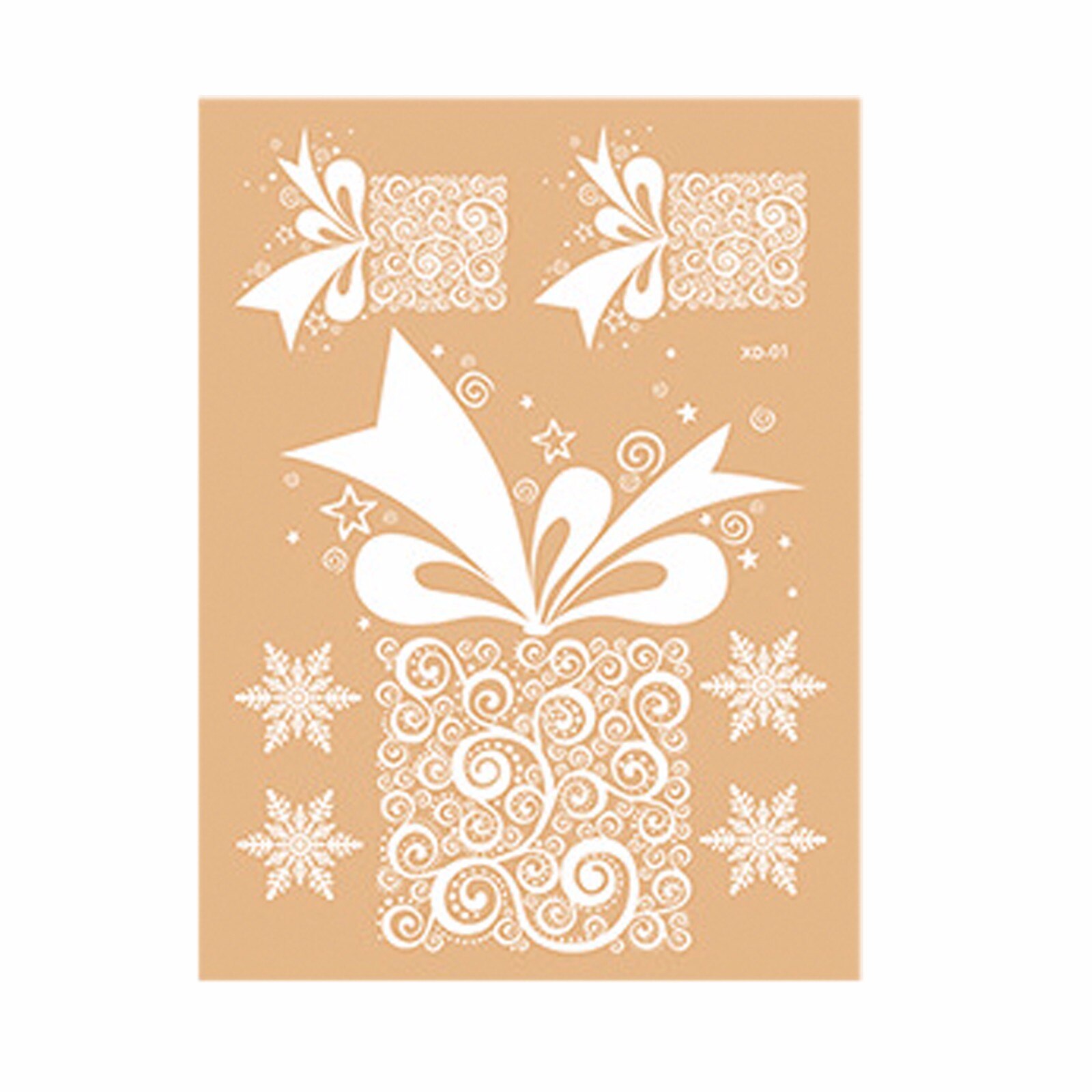 Stickers Voor Home Huidige Kerstvakantie Venstergl... – Grandado