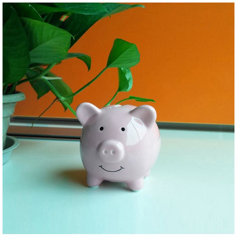 Huchas para niños, Material cerámico, bonito cerdo para decoración, de guardería para bebés
