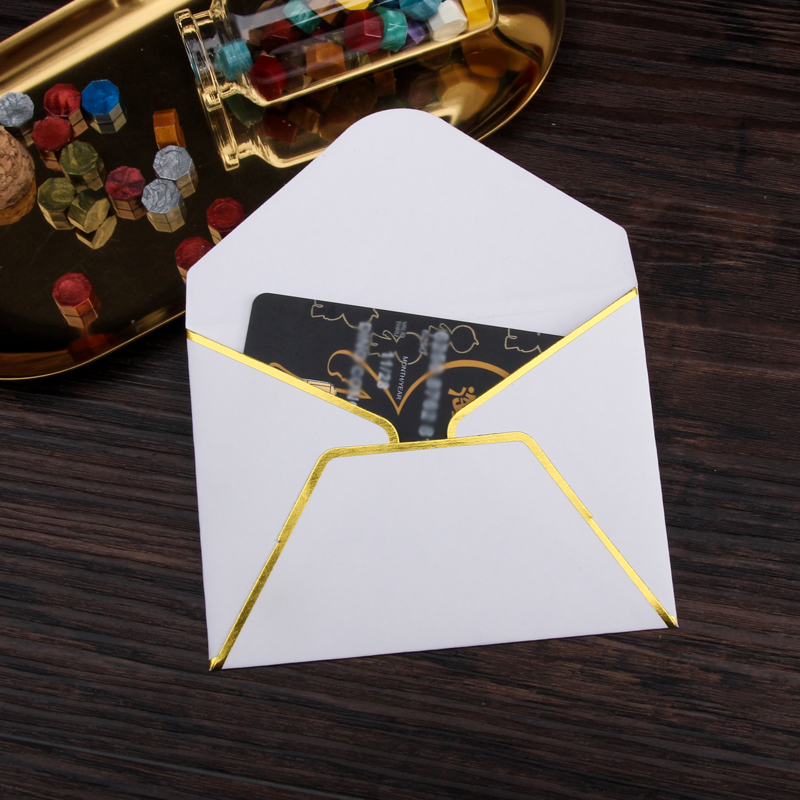20pcs/set Transparent Paper Envelope Stamping Print Thicken Paper Envelope for Wedding Letter Invitation Scrapbooking