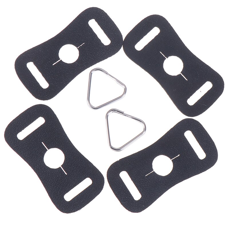 5 sett beskyttelsesdeksel kamera stropp triangel delt ringe krok