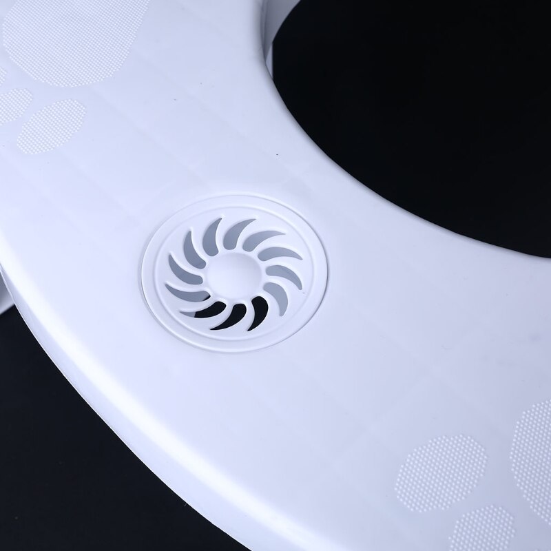 Łazienka składana dla dorosłych dzieci antypoślizgowa plastikowa kucana muszla klozetowa z 6.7 ''stołek robić toalety i stołek