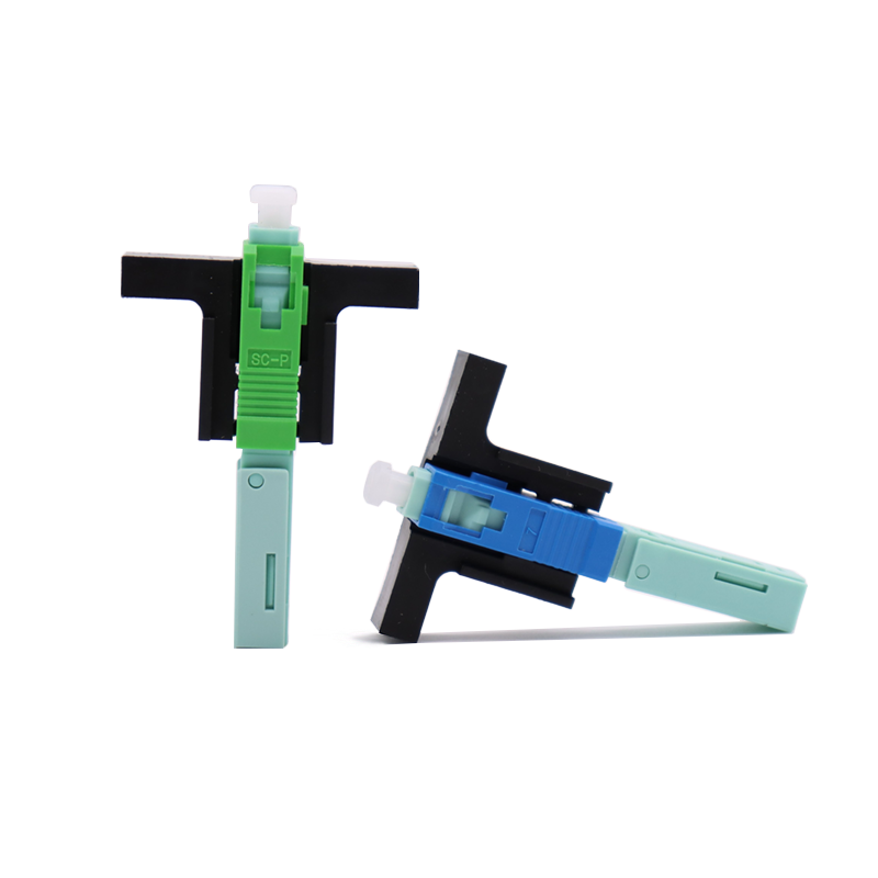 SC UPC APC Fiber Optic Connector FTTH Fiber Optical Fast Connector 53mm Embedded Optica Quick Connector UPC