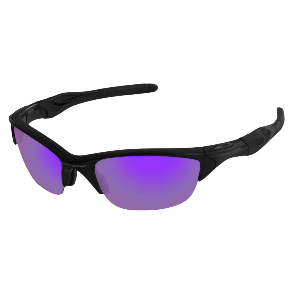 Papaviva Plasma Purple Mirror Polarized Replacement Lenses For Half Jacket 2.0 OO9144 Sunglasses Frame 100% UVA & UVB Protection