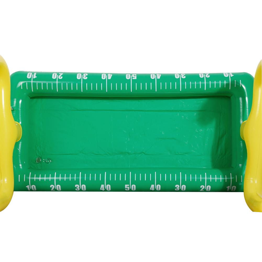 Oppustelig øl poolfest luftmadras oppustelig buffet salat isbakke flydende bar madkøler drikkevareholder til camping picnic