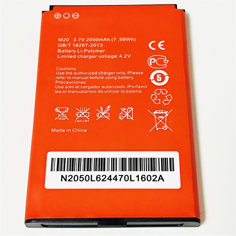 3.7V 2050mAh M20 For ALTEL L02Hi 4G MiFi Wi-Fi роутера LTE WIFI Router Hotspot Modem аккумулятор Batterie Bateria Battery