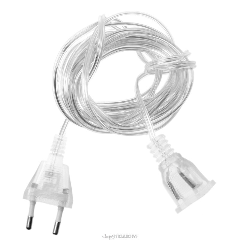 D'UE USA Prise Mâle À Femelle câble D'extension D'alimentation Pour PC Chargeur Mural LED Mar05 21 Directe