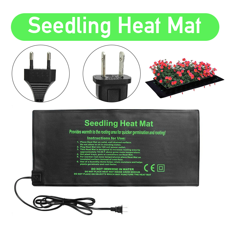 24x52cm Wasserdichte Sämling Heizung matt Anlage Keimung der Samen Ausbreitung Klon Anlasser Warme Pad Blumen Garten Werkzeug Liefert