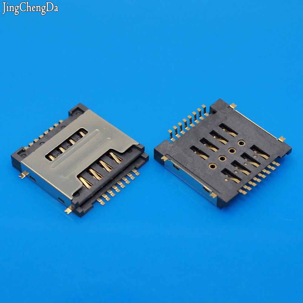 Jcd novo suporte de cartão sim de dupla plataforma conector bandeja de cartão sim para lenovo a690e s686 s720i a780e a529