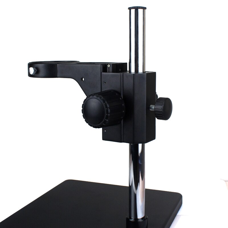 Große Größe Labor Industrie Stereo Mikroskop Verstellbaren Ständer Mit Schwerpunkt Halterung 76mm Ring Halter Für Binocular Trinocular Mikroskop