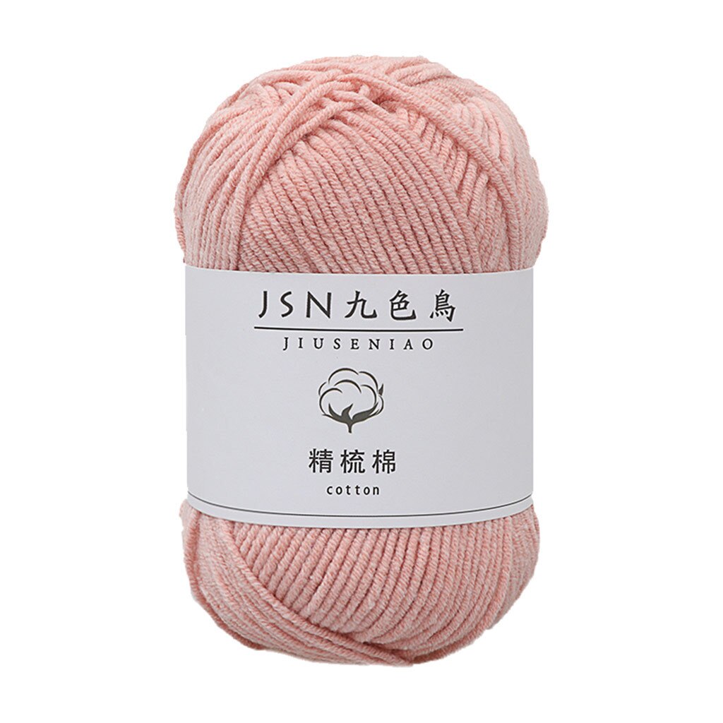 Milk Cotton 4 Strands Baby Line Diy Doll Cotton Thread Crochet Baby Wool: K
