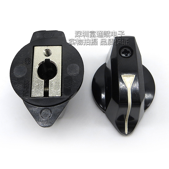 Import code band switch bakeliet knop PN-33C binnendiameter 6MM