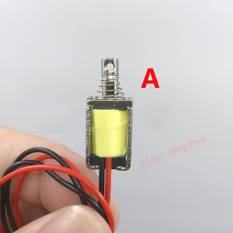 DC 5V ~ 6V Mini DC Solenoid-elektromagneten Selbst-halten Saug Typ rahmen typ quadrat Magnet Für haushalts Geräte Magnet