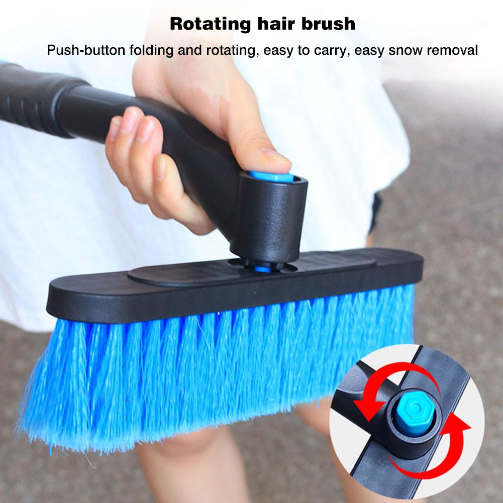Teleskopowa szczotka robić odśnieżania samochodu samochód skrobaczka robić śniegu i lodu łopata robić odśnieżania szczotka robić usuwania zima lodu skrobak przyrządy robić czyszczenia samochodu