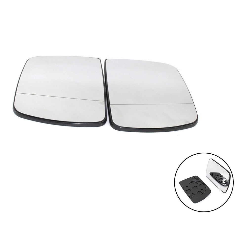 Espejo retrovisor izquierdo/derecho para coche, para BMW X5, E53, , 3.0i, 4.4i, azul/blanco, piezas de para coche: White Left and Right