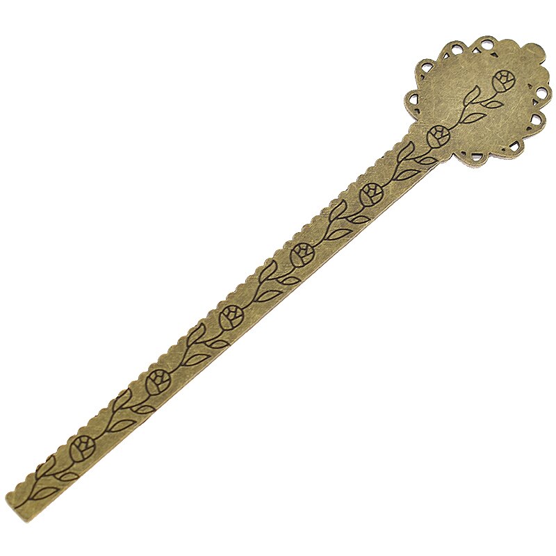 10cm Antique Bronze Metal Ruler For Needlework Measuring Tool DIY Craft Multifunction Garment Measure Accessories