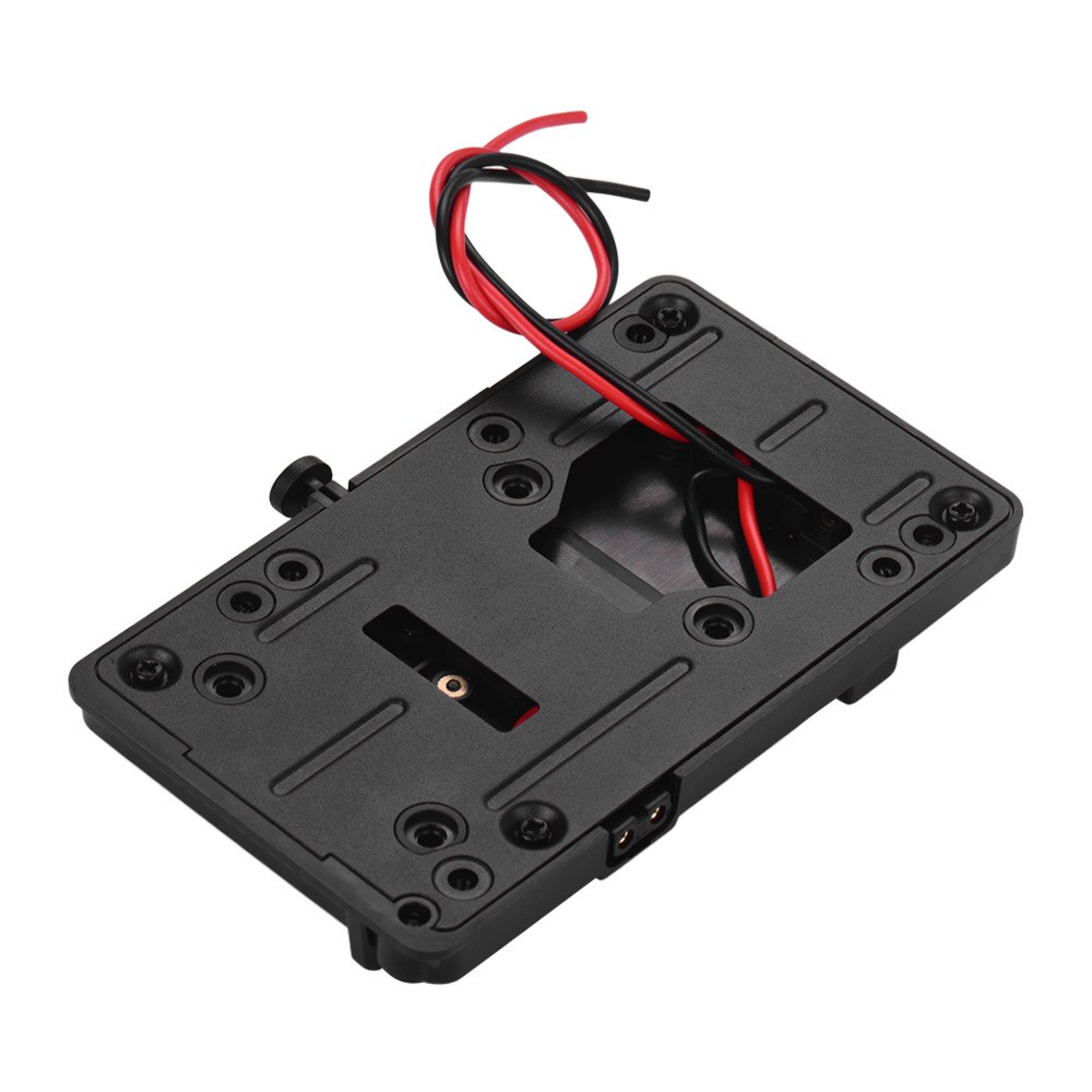 Andoer Zurück Pack Platte Adapter mit D-klopfen Ausgang für Sony V-montieren V-sperren Batterie Externe für DSLR Kamera Camcorder Video Licht