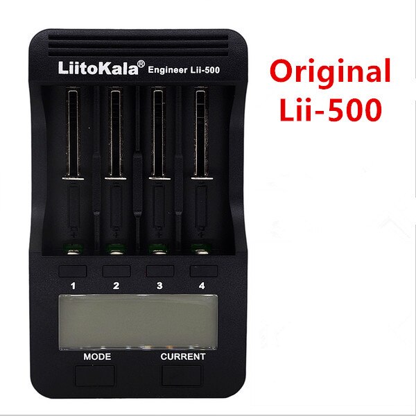 LiitoKala lii-500 LCD 3.7 v 1.2 v 18650 26650 16340 14500 10440 18500 Batterij Lader, 100% originele factory LiitoKala lii500: lii500 on other / EU