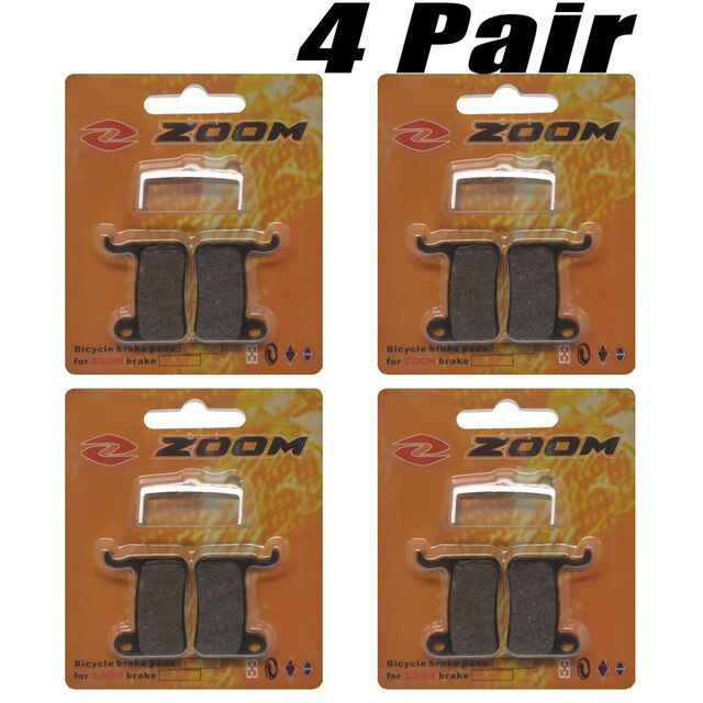 2 Pairs ZOOM HB100 DB875 DISC BRAKE PADS FOR Shimano A01S XT M775 M765 M665 DEORE M545: 4 pair