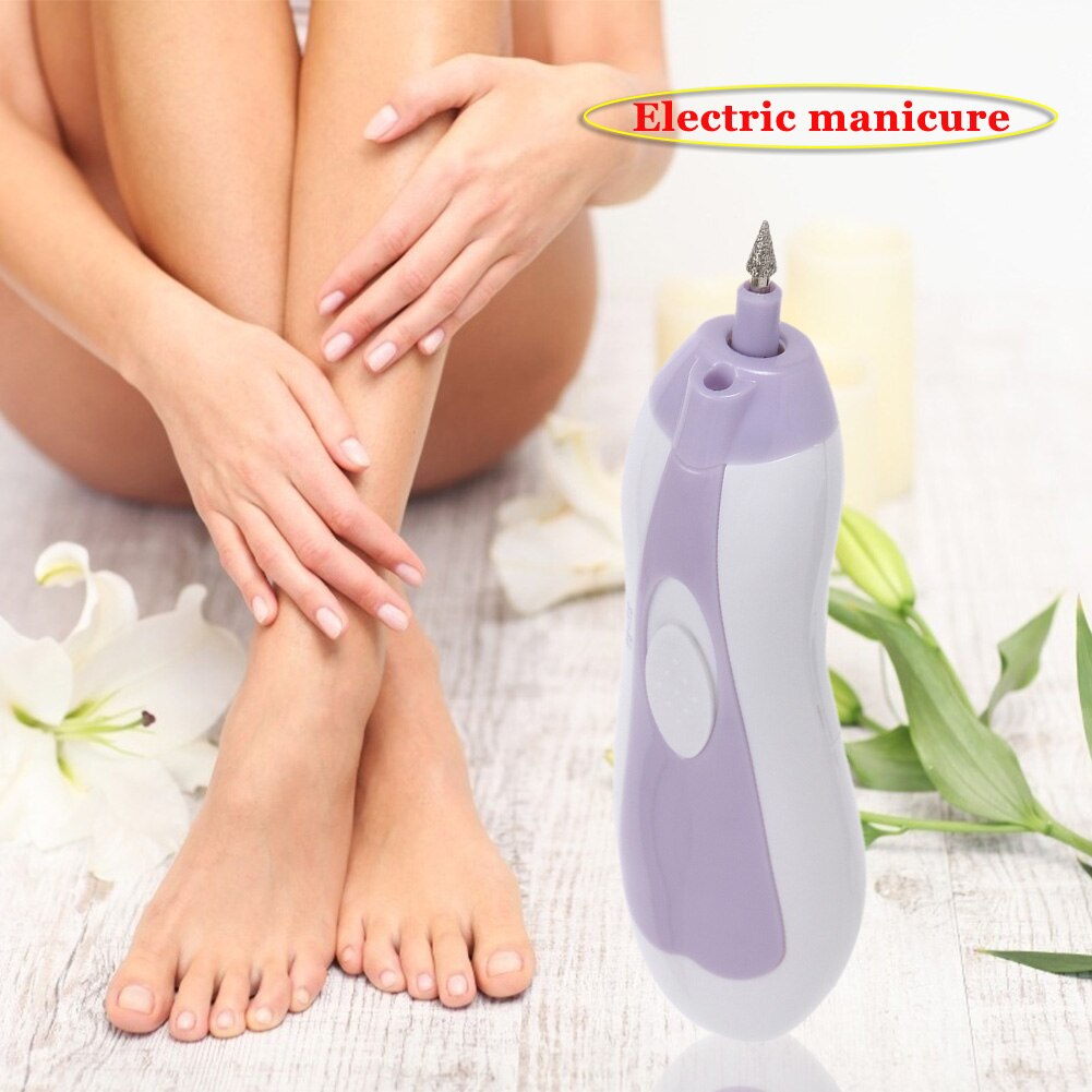 Electric Nail Trimmer Salon Shaper Manicure Pedicure Polish Tool Nail Drill Trimming Kit Home Portable Nail Care Health Kit