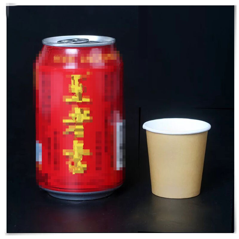 100Pcs Wegwerp Koffiekopje 2Oz 50Ml 4Oz 100Ml Kleine Thee Cup Mini Fruit sap Yoghurt Koud Drink Paper Cup