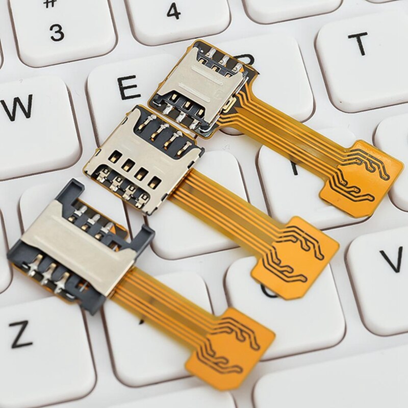 Universal TF Hybrid Sim Slot Dual SIM Card Adapter Micro SD Extender Nano For Android Phone For Xiaomi HuaWei Samsung