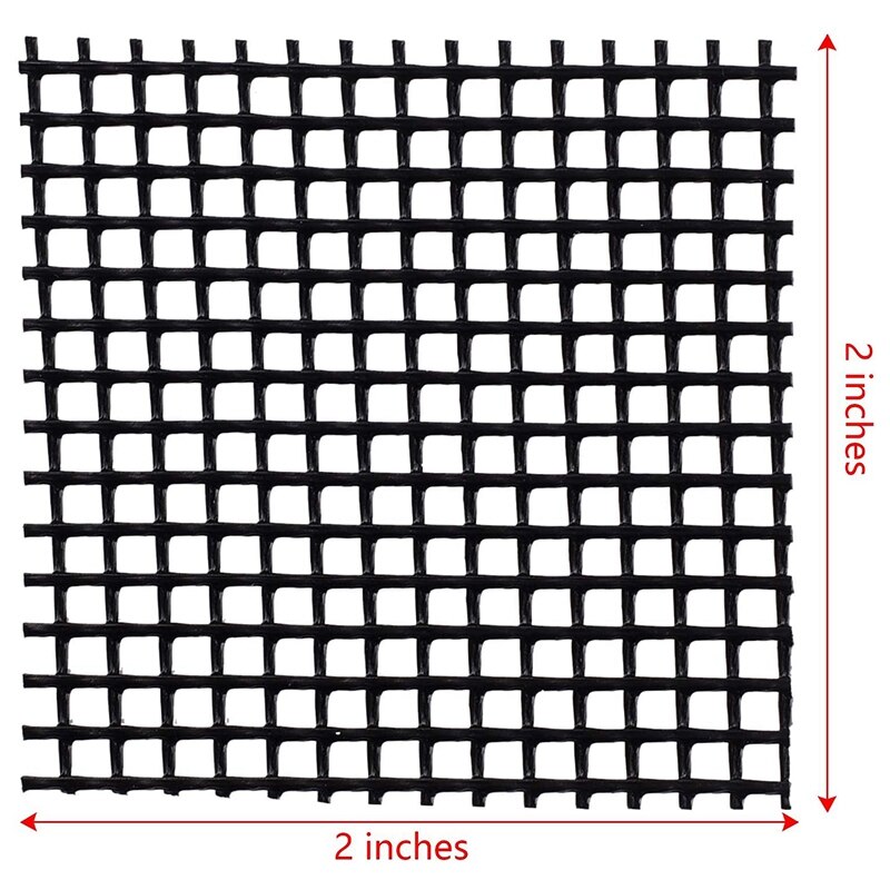 30Stck Kunststoff Blumentopf See Gittergewebe Pad Bonsai Boden Netz matt, 2x2 Zoll