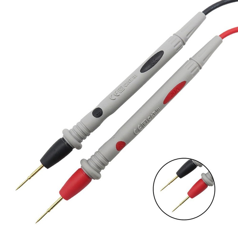 1 Pair digital multimeter 1000V 20A Multi Meter test probe / lead for tester such fluke Replaceable 106CM Needle Point Digital