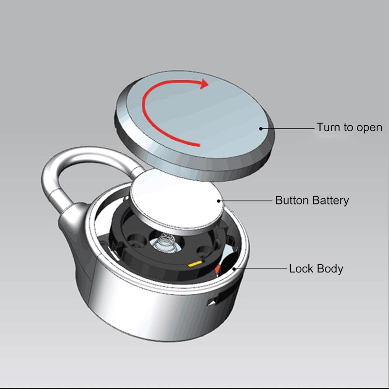 Smart Bluetooth Mobile Phone APP Door Locks Password Keyless Electric Padlock Anti Theft Drawer Cabinet Locks