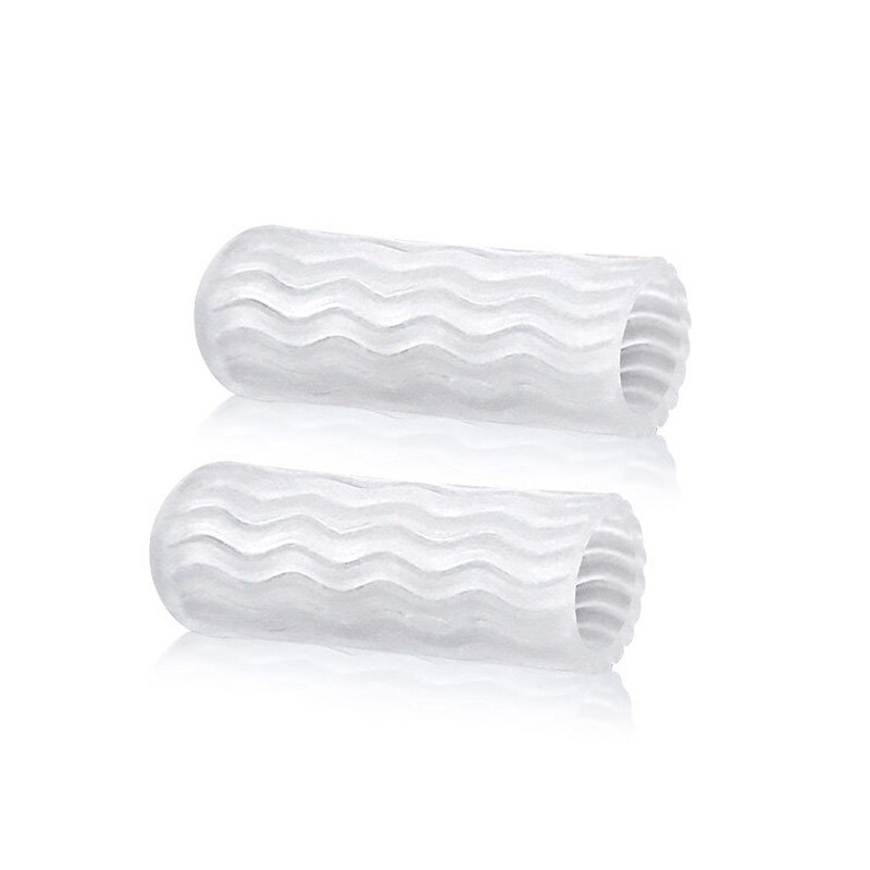 Sequstep Silicone Gel Toe Tube Little Toe Corns Blisters Protector Eases Callus Pain Hammer Toes Corrector Foot Care Tool